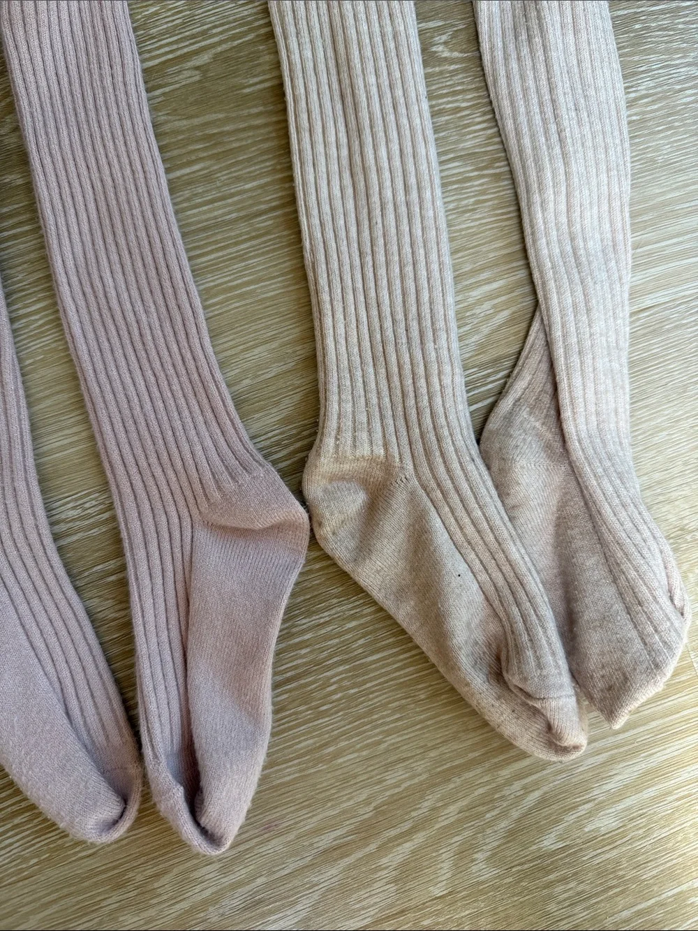 Set of Knit Tights Size 3-4T